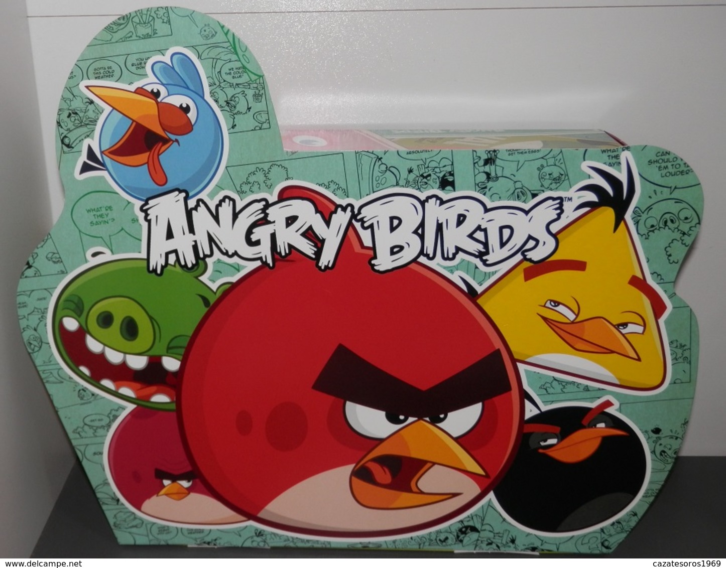 DIORAMA  KINDER SUPRISE - ANGRY BIRDS - Monoblocs