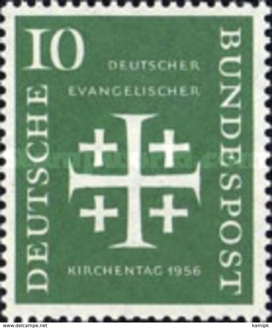 Germany - Evangelical Churchday -1956 - Used Stamps