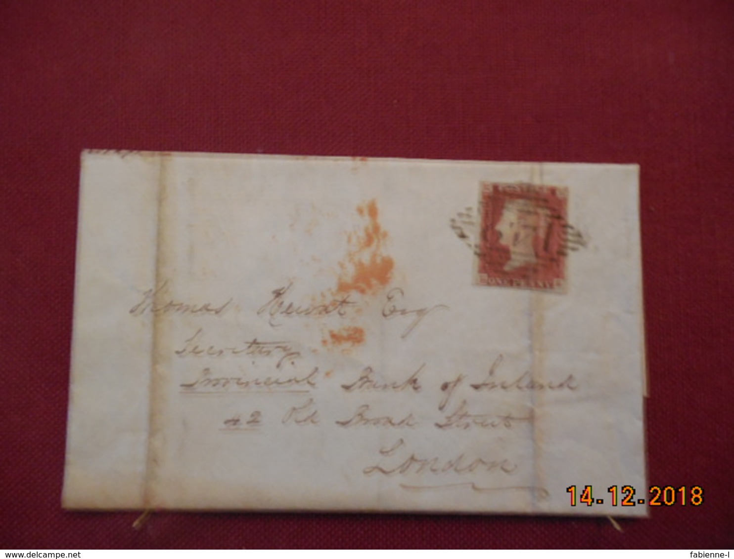 Lettre De 1847 De Grande Bretagne Pour Londres - Lettres & Documents