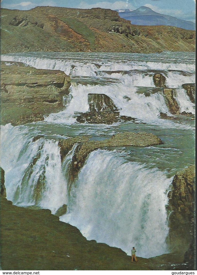 Gullfoss, Fergusti Foss Landsins - Gullfoss, The Golden Falls - Timbre De 1974 - Islande