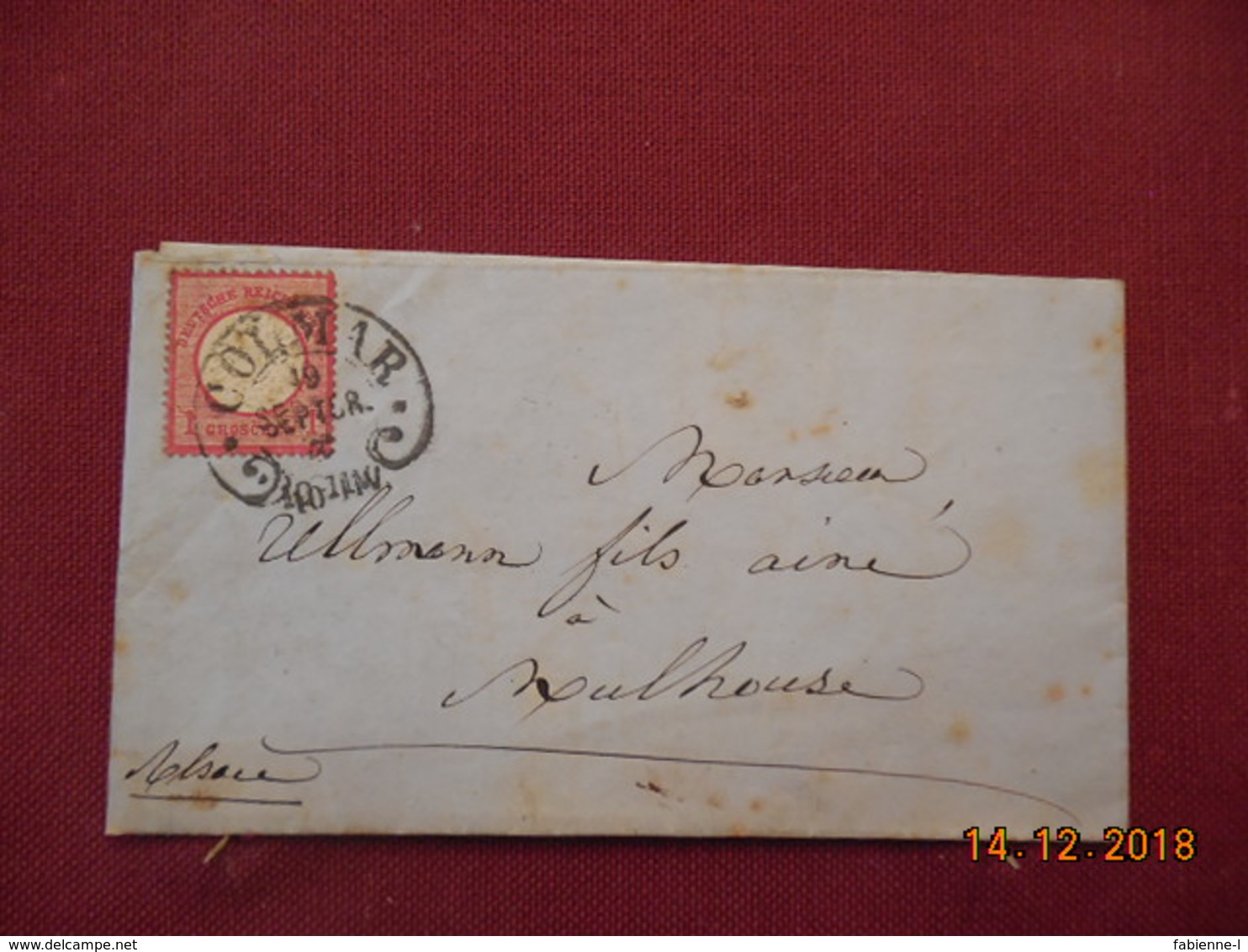 Lettre De 1875 D Allemagne - Storia Postale