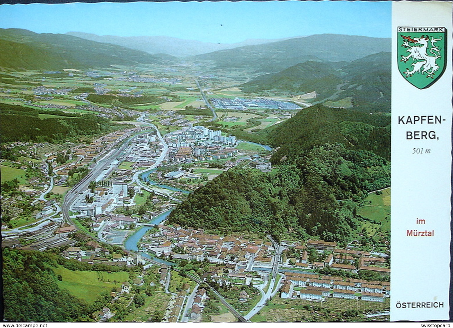 KAPFENBERG Im Mürztal (Steiermark) Luftbild - Kapfenberg