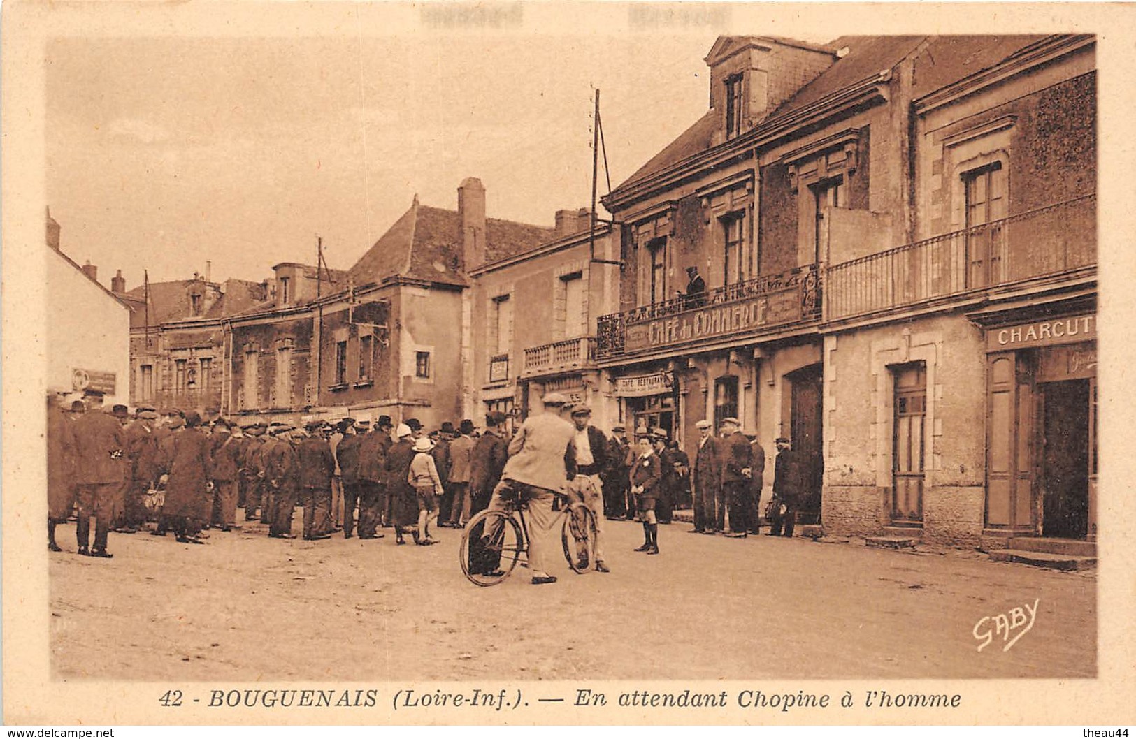 ¤¤  -   BOUGUENAIS   -   En Attendant Chopine à L'Homme  -  Café Du Commerce     -   ¤¤ - Bouguenais