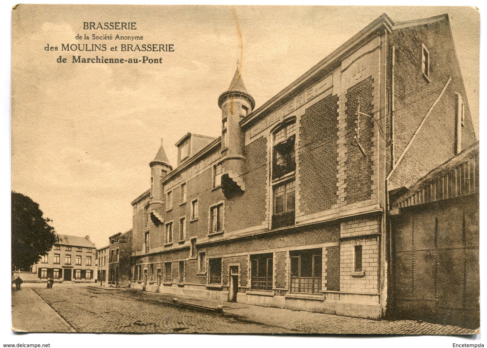 CPA - Carte Postale - Belgique - Brasserie De La SA Des Moulin Et Brasserie De Marchienne Au Pont (SV6650) - Charleroi