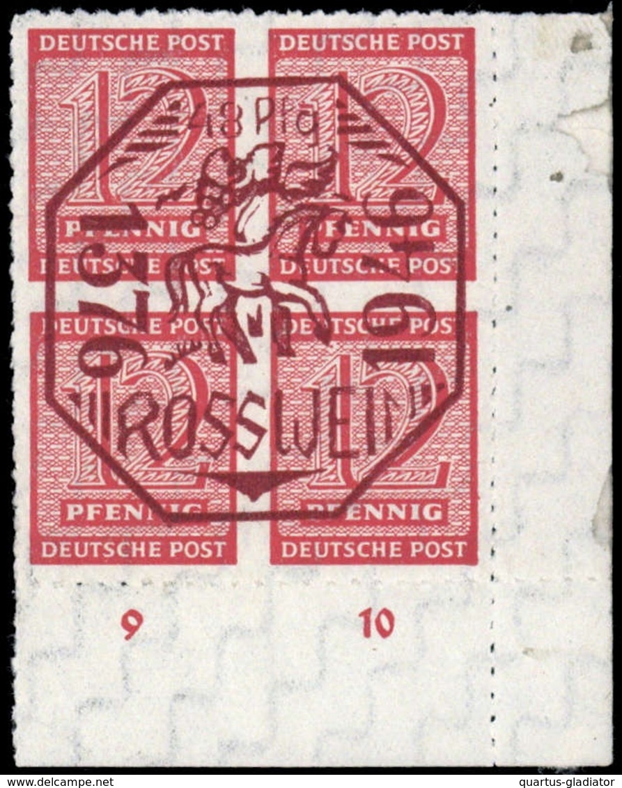 1946, Deutsche Lokalausgabe Rosswein, 2, * - Sonstige & Ohne Zuordnung