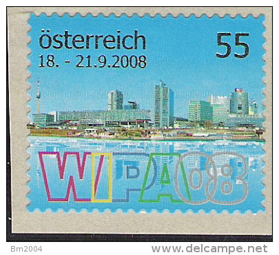 2008 Austria  Mi. 2761 **MNH   Internationale Briefmarkenausstellung WIPA ’08, Wien - Nuovi