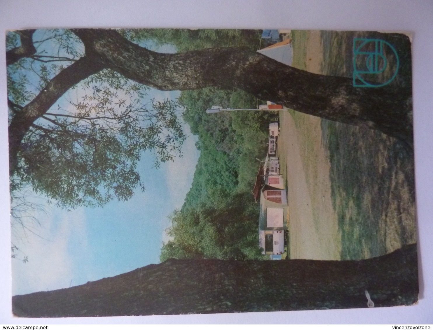 Cartolina "Camping Villaggio Turistico EUROPA UNITA - VILLAMMARE ( SA )" - Altri & Non Classificati