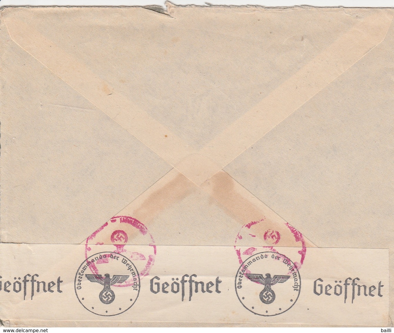 Suède  Lettre Censurée Pour L'Allemagne 1940 - 1930- ... Coil Stamps II