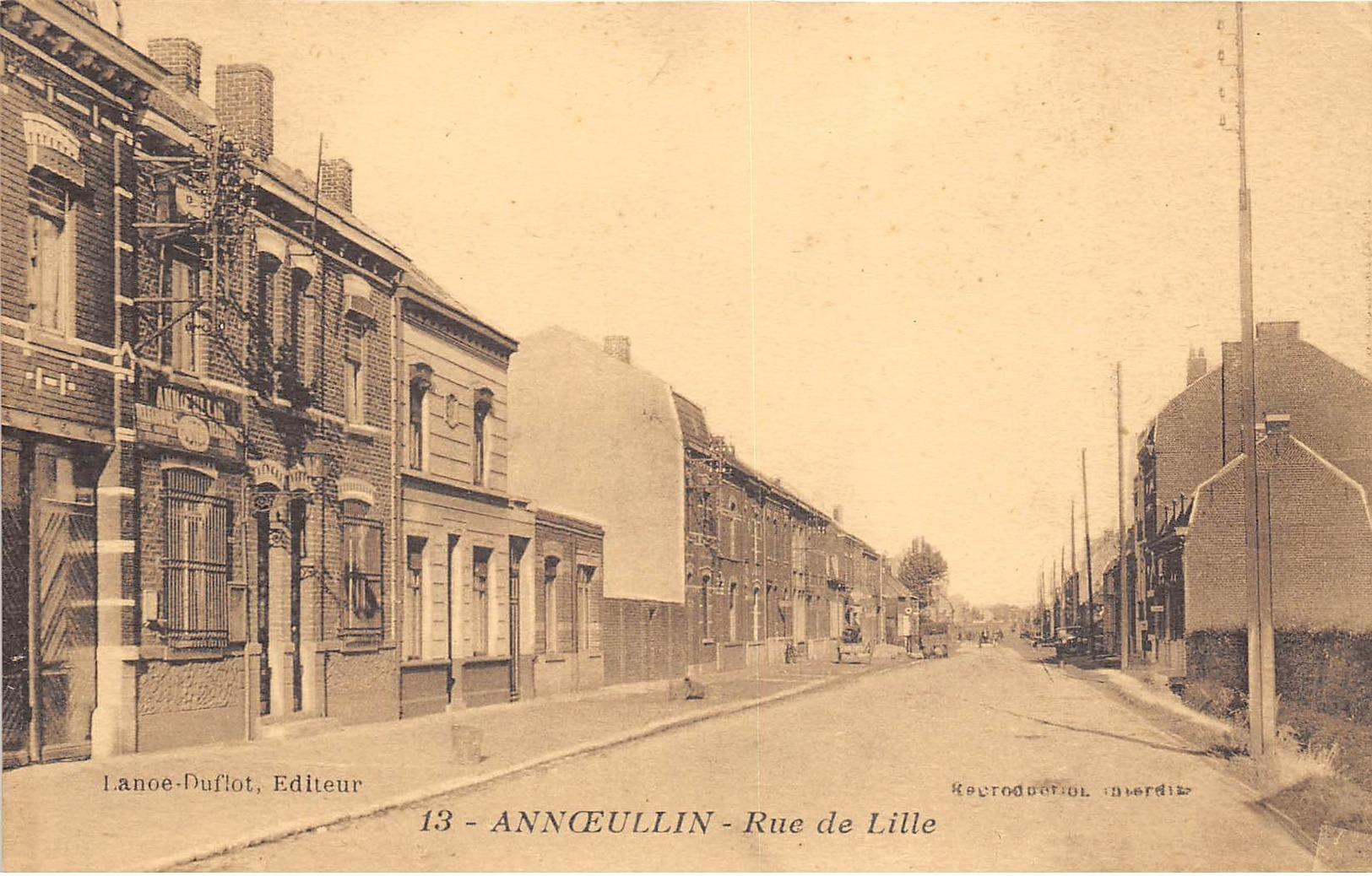 59 ANNOEULLIN RUE DE LILLE - Autres & Non Classés