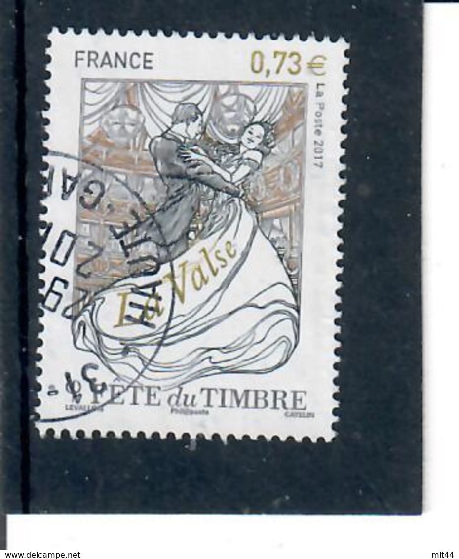 Yt-5130-fete Du Timbre 2017 Cachet Rond - Oblitérés