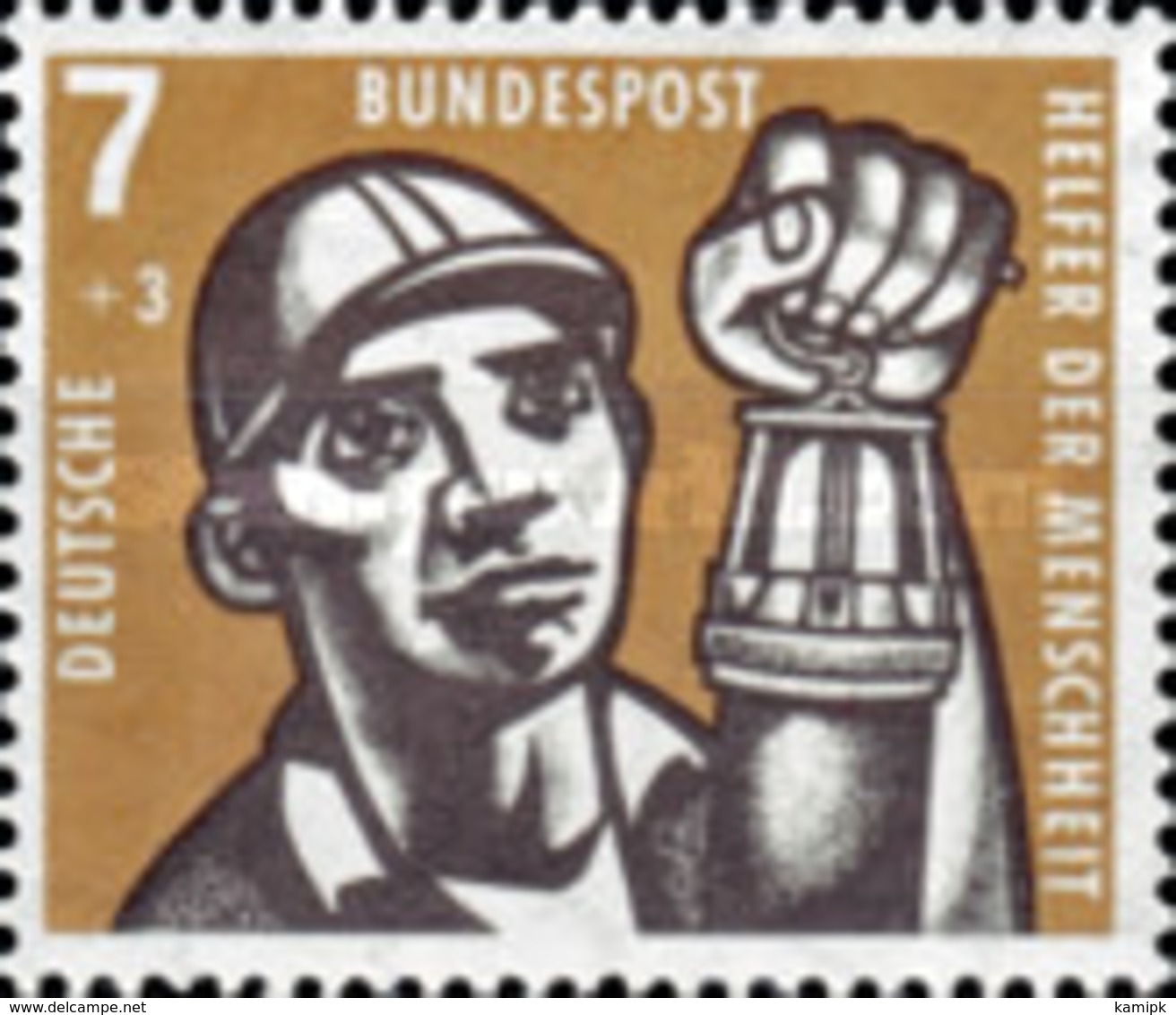 Germany - Helpers Of Humanity - 1957 - Used Stamps