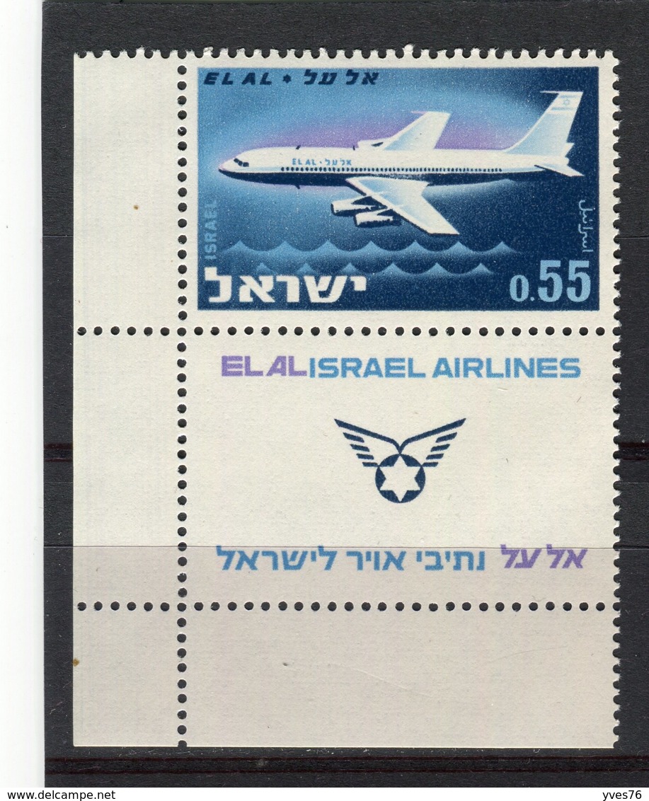 ISRAEL - Y&T N° 224** - Compagnie Aérienne El Al - Neufs (avec Tabs)
