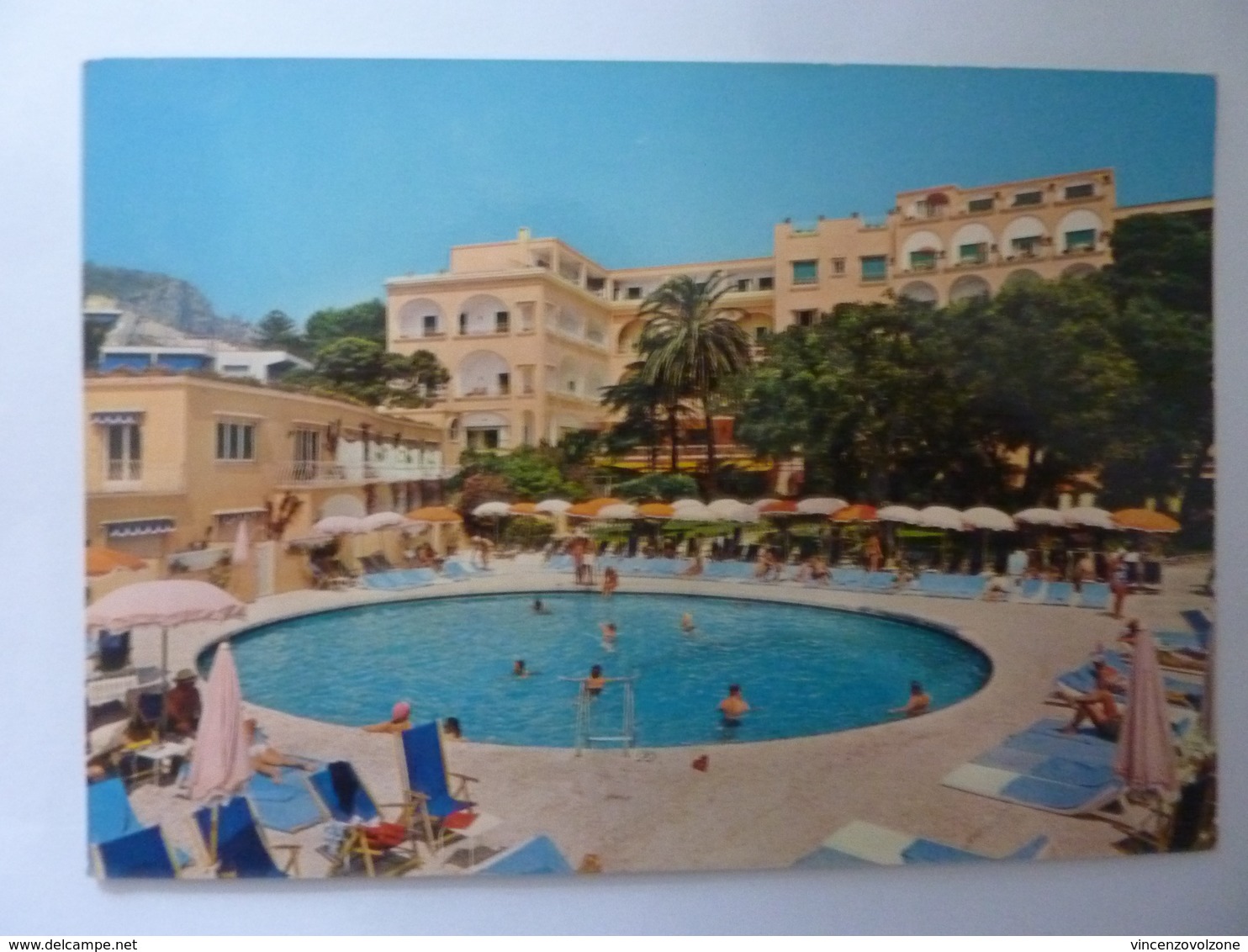 Cartolina "HOTEL QUISISANA Capri" - Altri & Non Classificati