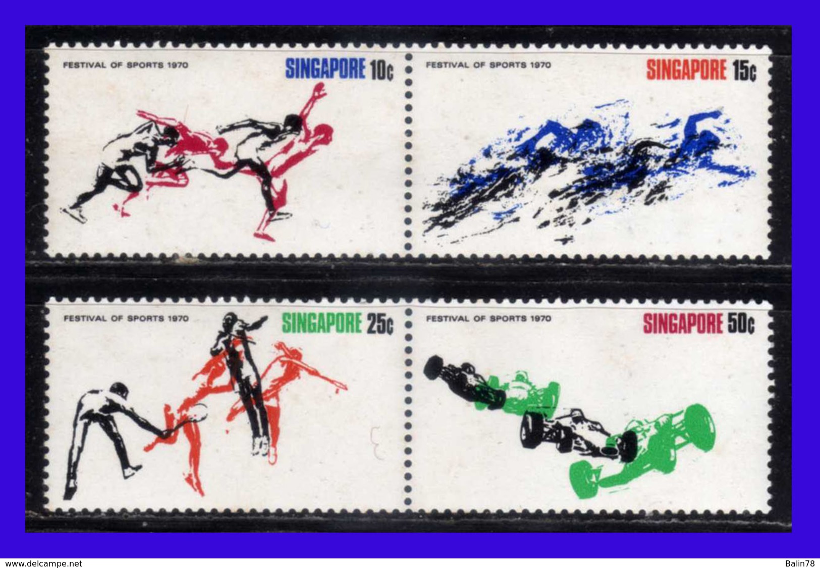 1970 - Singapur - Sc. 122 - 125a - MNH - SI- 098 - 01 - Singapur (1959-...)