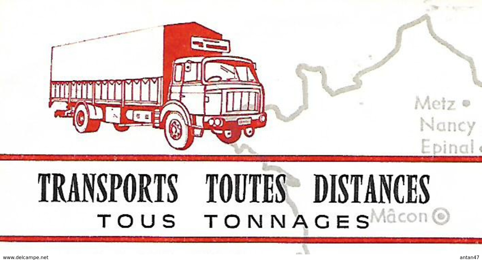 Facture 1968 / 71 MACON / M. ALAINE / Transports Camion Toutes Distances / Transports De Vins - 1950 - ...