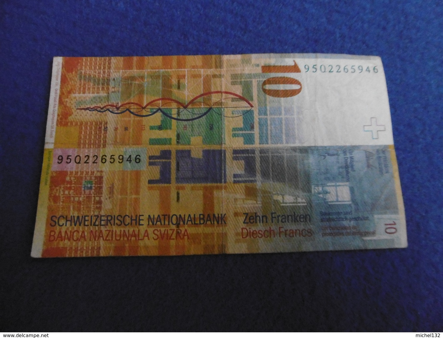 10FRANCS LE CORBUSIER - Suisse