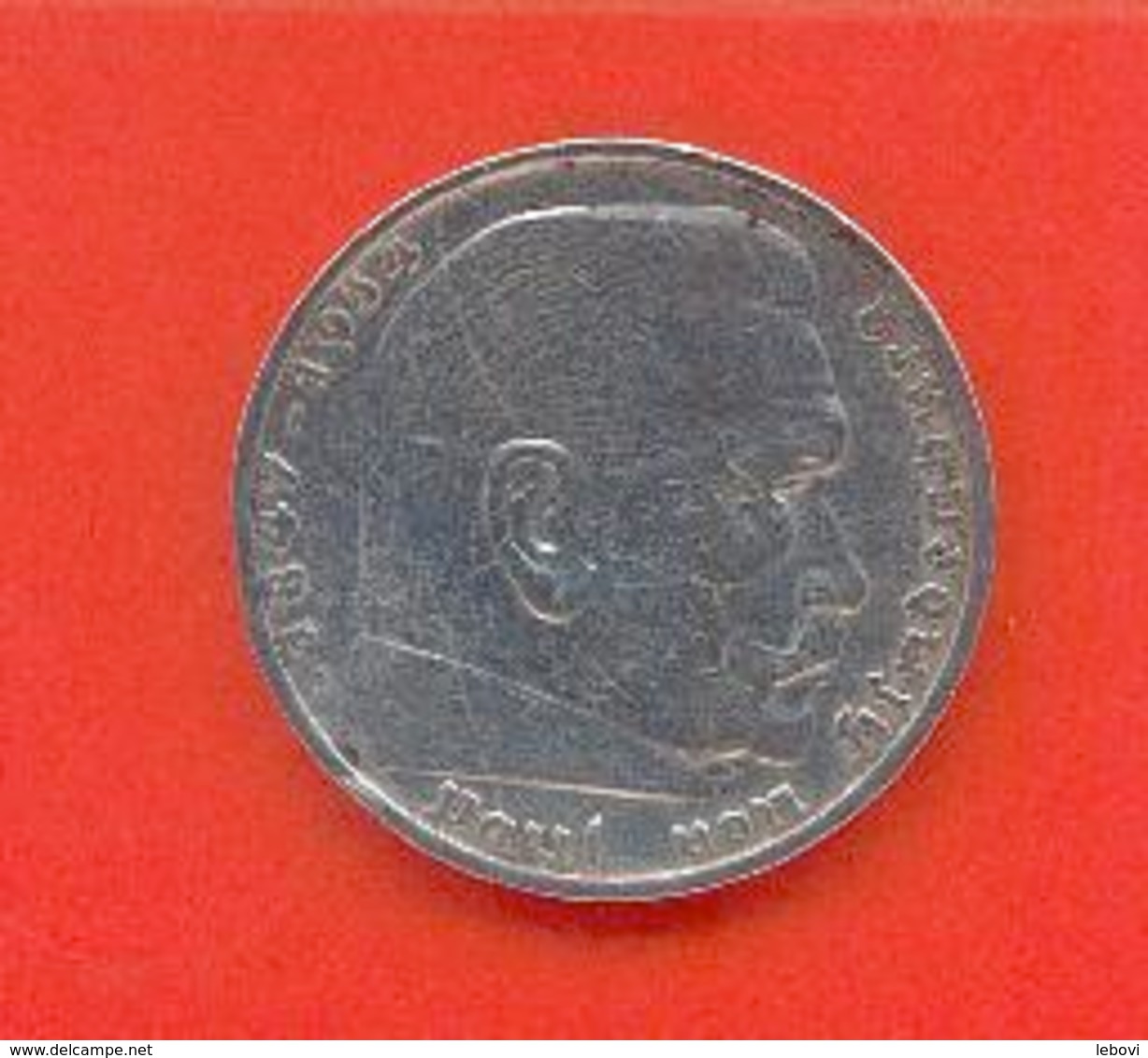 ALLEMAGNE - DEUTSCHESREICH : 5 REICHSMARK 1938 E - 5 Reichspfennig