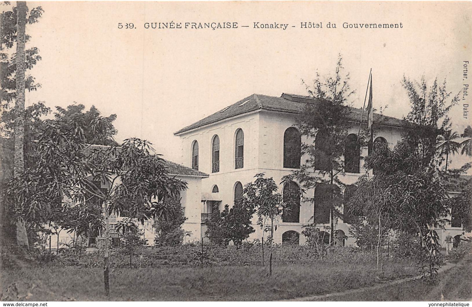 Guinée  Française / Topo - 110 - Konakry - Hôtel Du Gouvernement - French Guinea