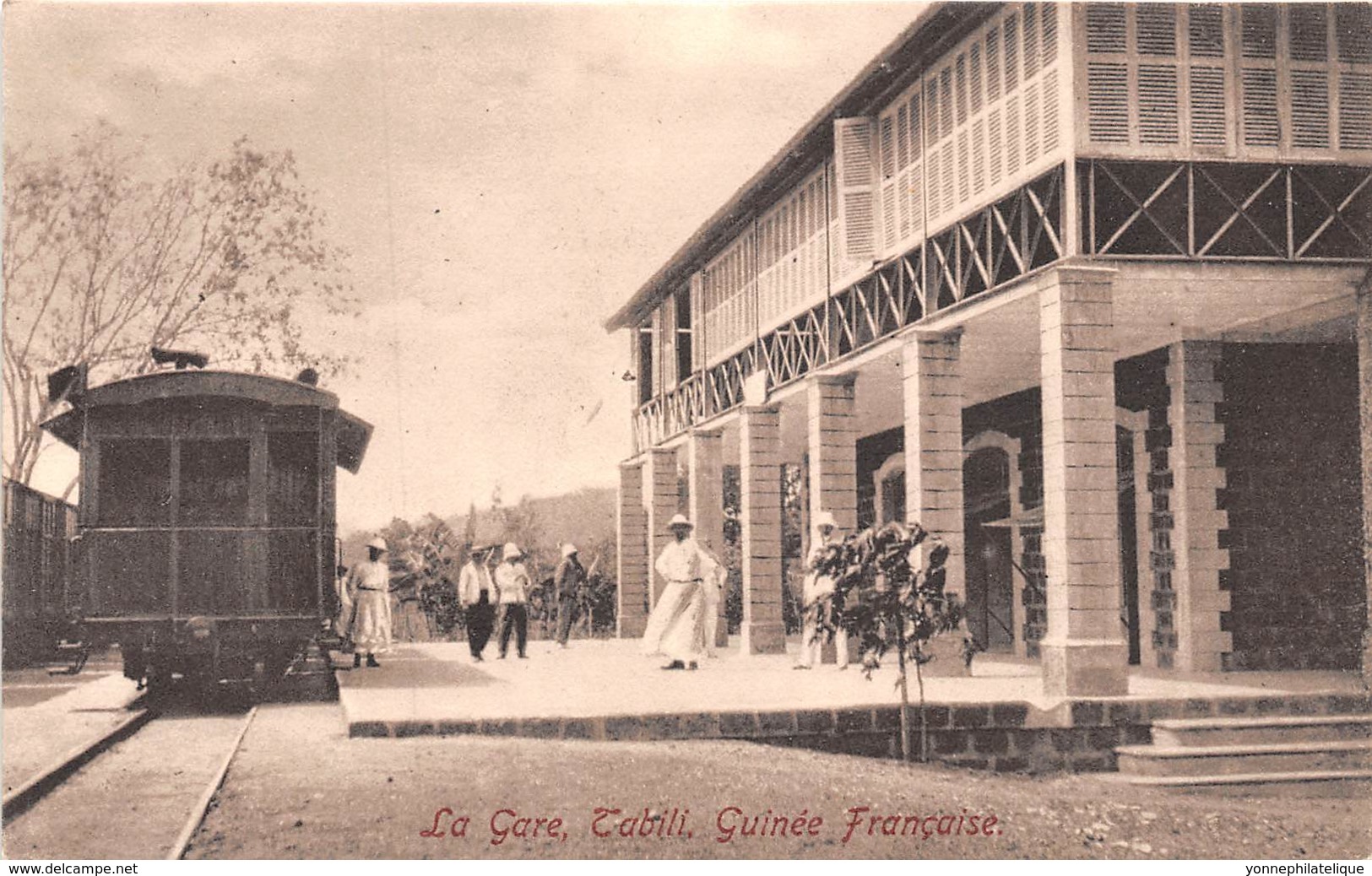 Guinée  Française / Topo - 135 - Tabili- La Gare - French Guinea