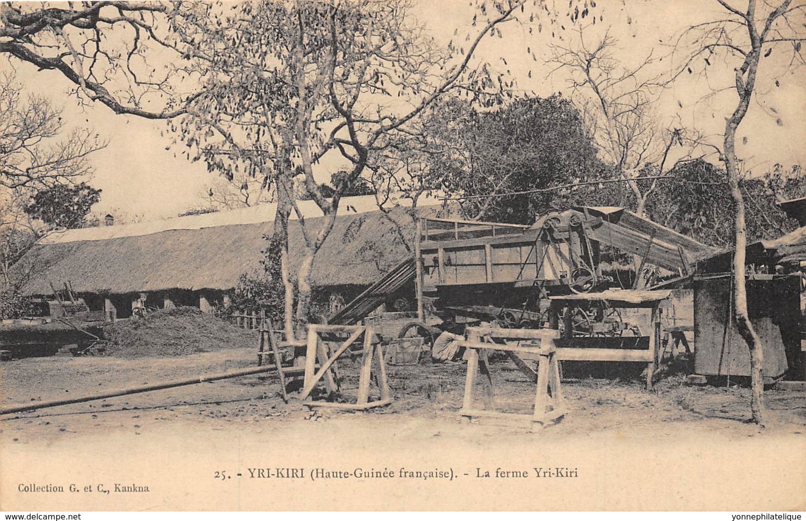 Guinée  Française / Topo - 141 - Yri Kiri - La Ferme - Französisch-Guinea