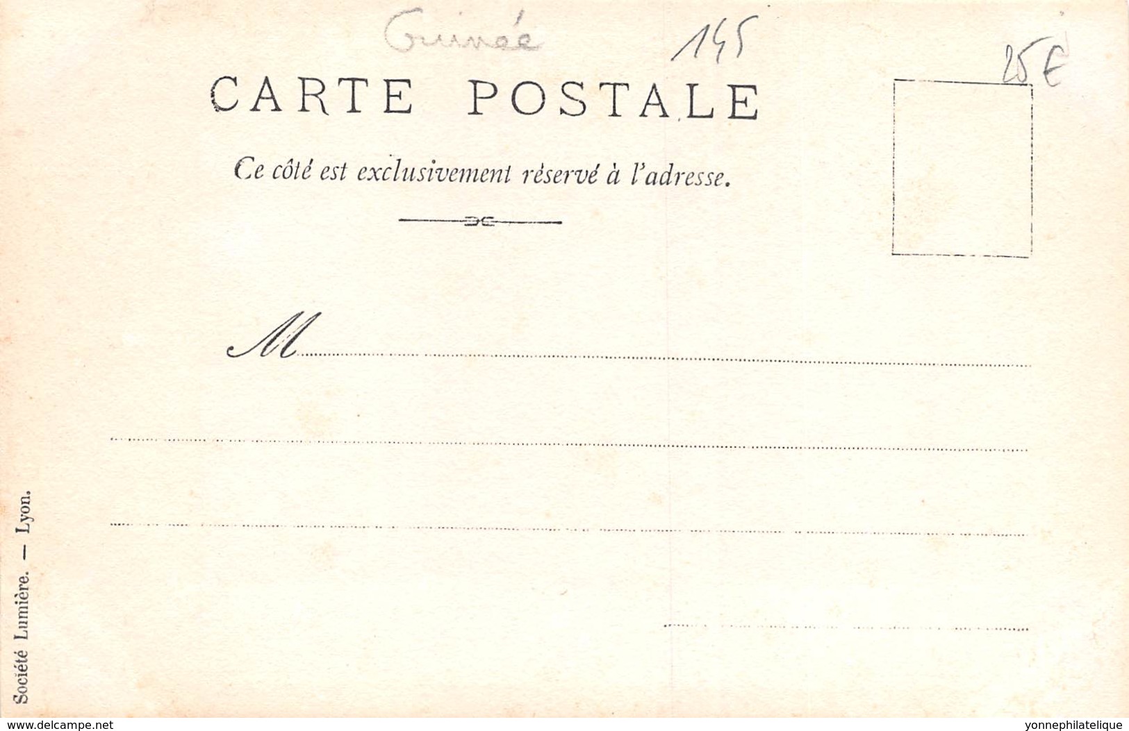 Guinée  Française / Topo - 145 - Carte Photo - Le Tabili - French Guinea