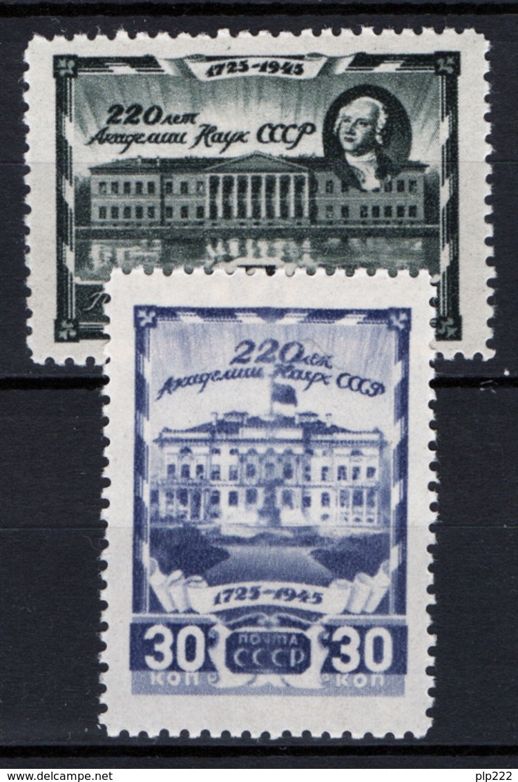 Russia 1945 Unif. 983/84 */MH VF - Nuovi