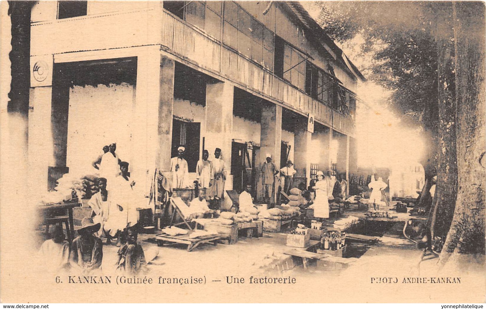 Guinée  Française / Topo - 152 - Kankan - Une Factorerie - Guinée Française