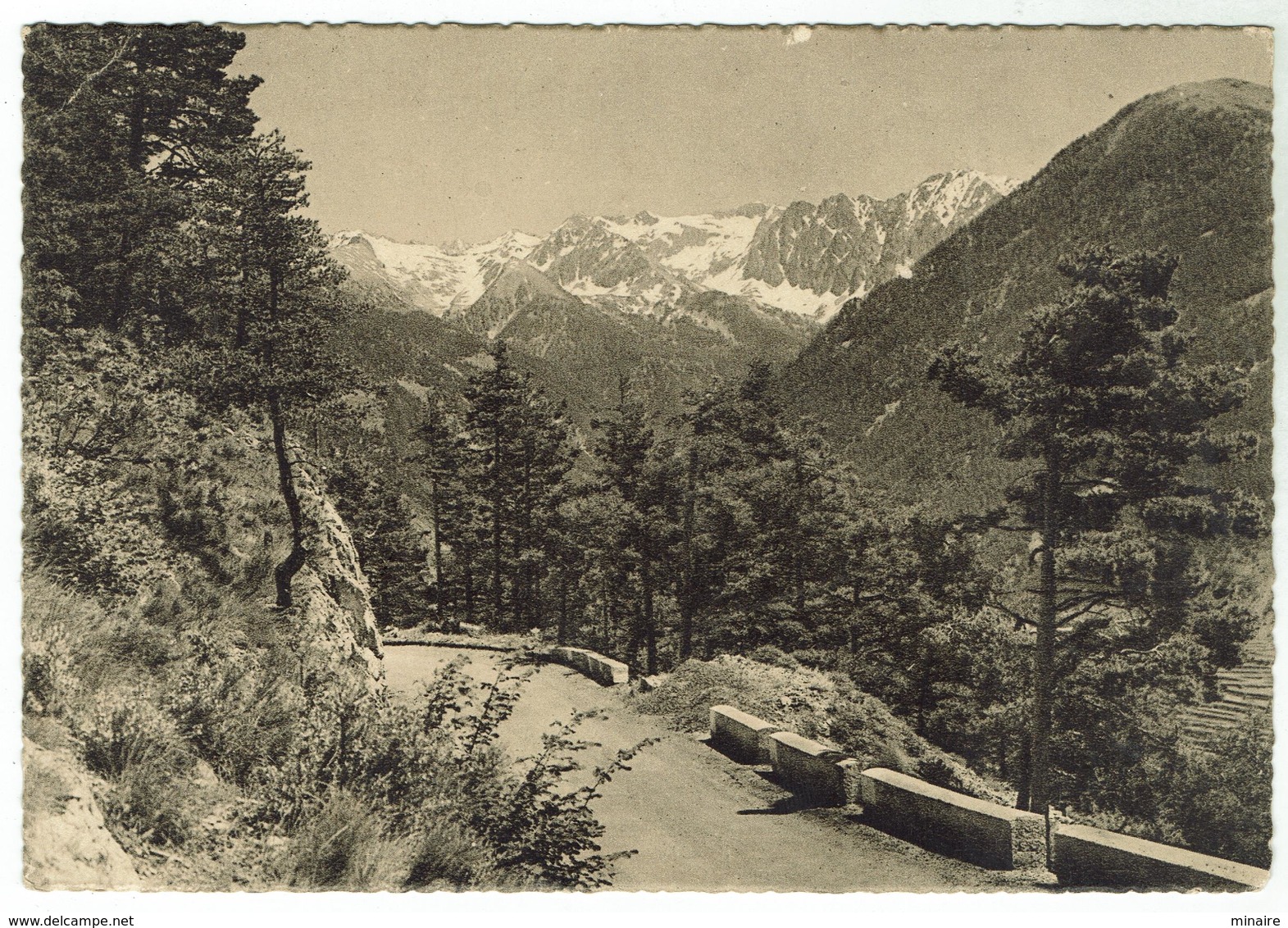 La Colmiane / St-Dalmas / Valdeblore : Le Col St Martin, En Vésubie - Bon état -  Circulée 1940 - Autres & Non Classés