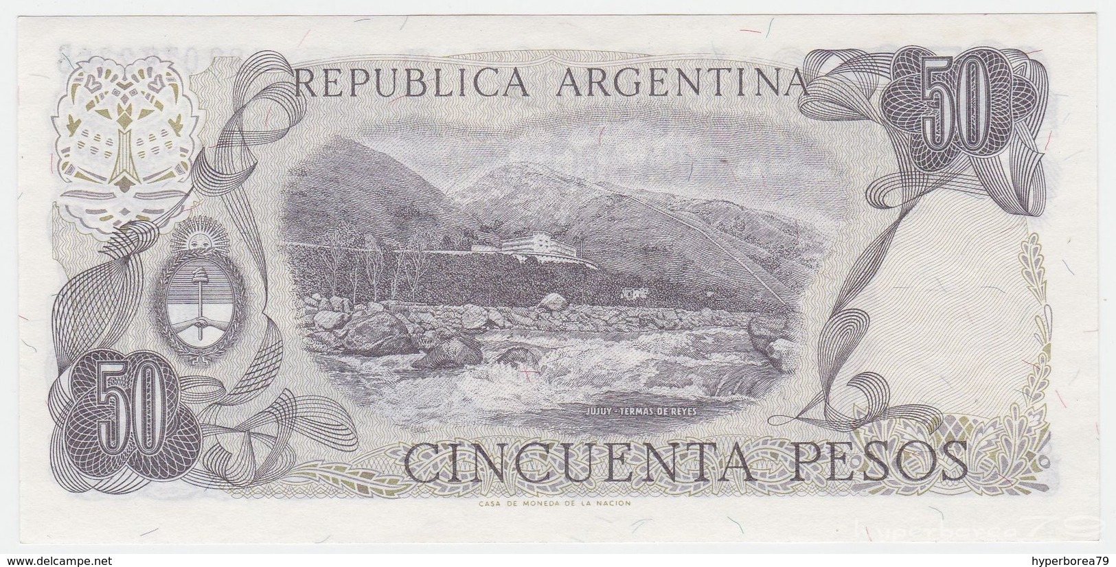 Argentina P 301 B - 50 Pesos 1976 1978 - UNC - Argentina