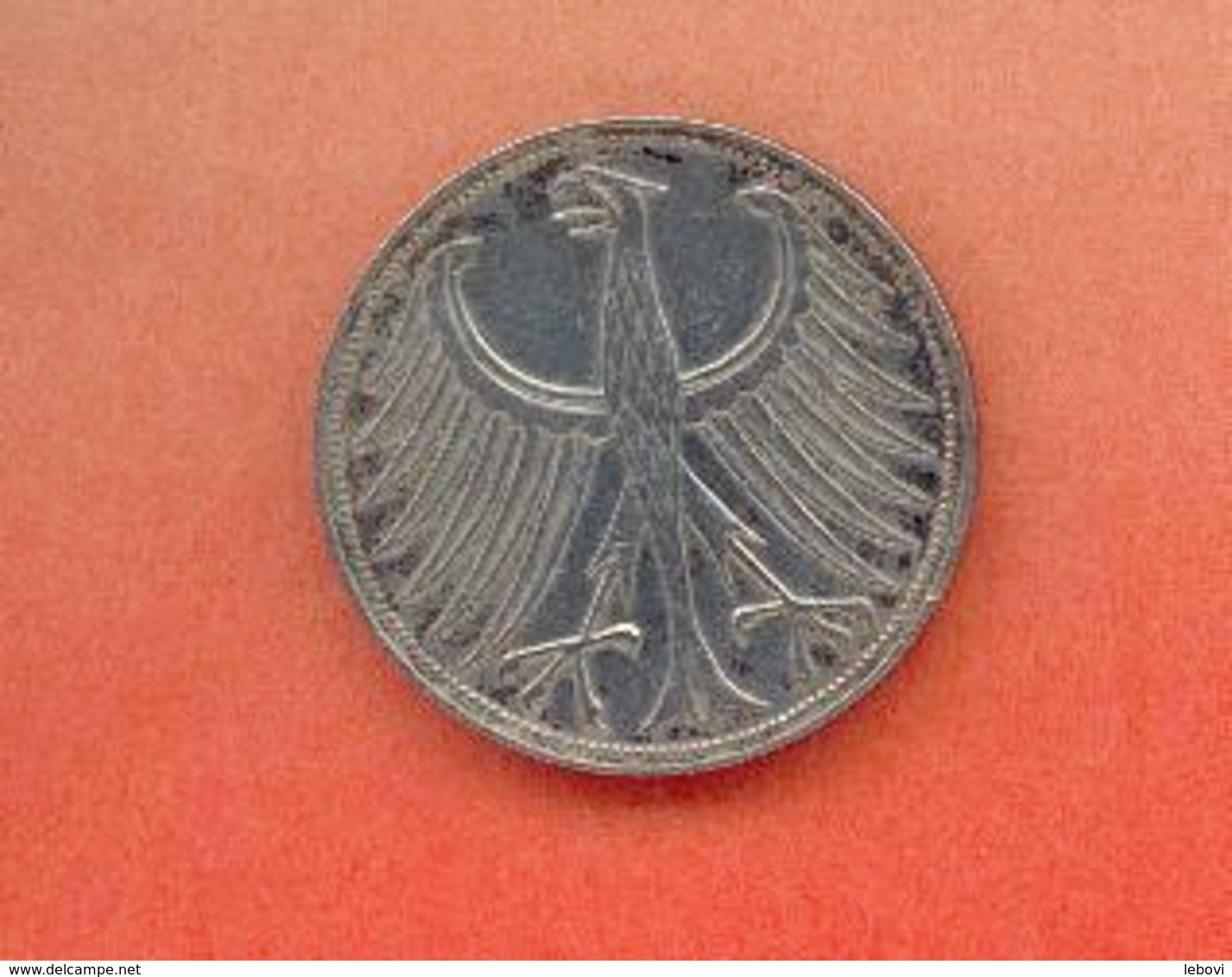 ALLEMAGNE - BUNDESREPUBLIEK : 5 MARK 1960 F - 5 Mark