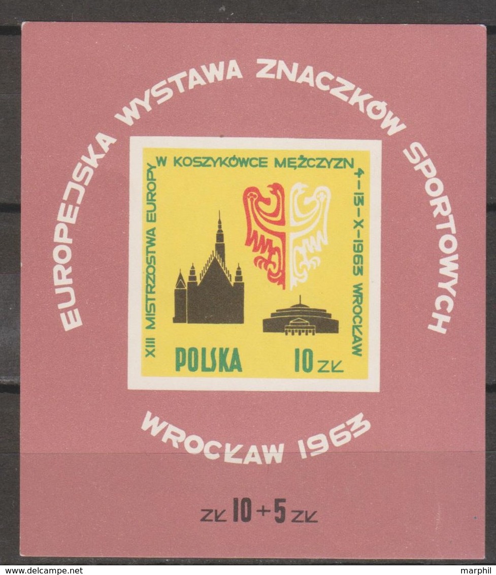 Polonia 1963 MiN°1424  Block 1v MNH - Nuovi