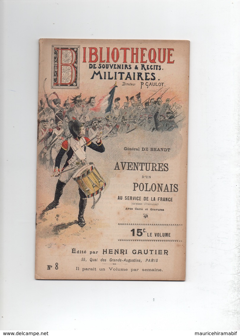 Fascicule De 1896 Récits Militaires La GUERRE D'ESPAGNE, Bon état. - Français