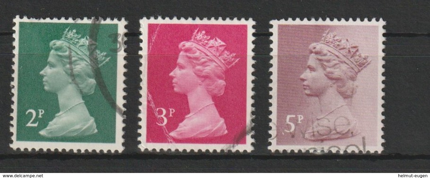 MiNr. ??? Großbritannien 1990,  Freimarken: Königin Elizabeth II. - Gebruikt