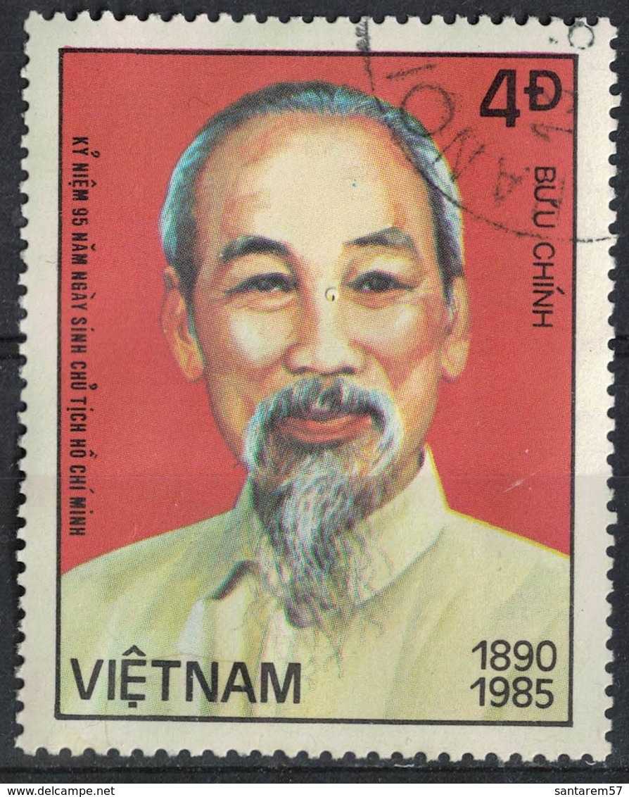 Vietnam 1985 Oblitéré Used Portrait Du Président Hô Chi Minh - Viêt-Nam