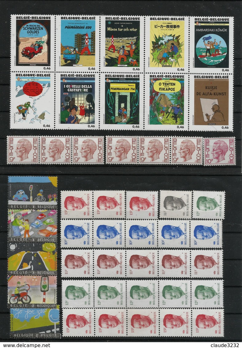 4.Belgique : Timbres Neufs** - Collections