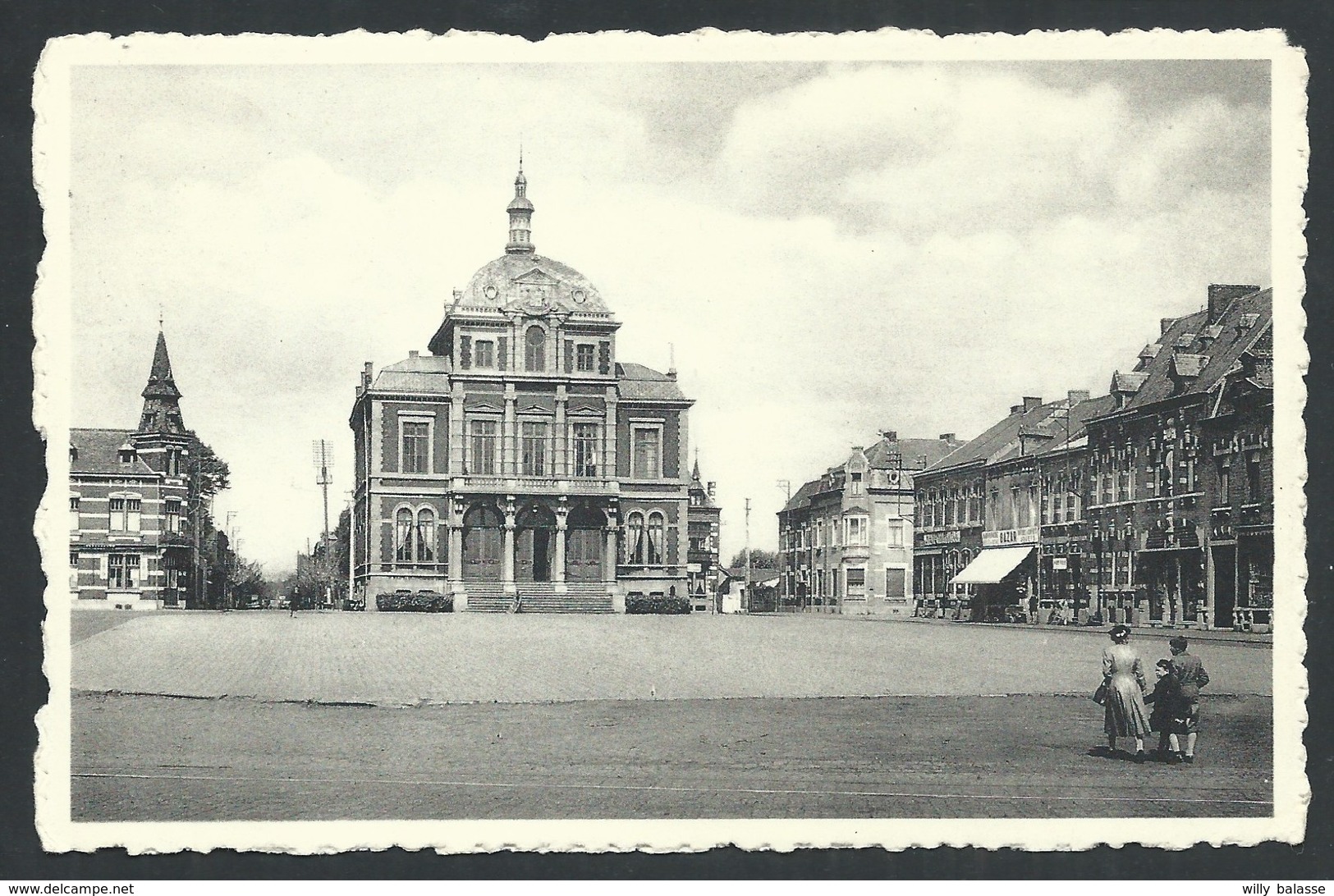 +++ CPA - SAINT GHISLAIN - Grand'Place Et Hôtel De Ville - Nels  // - Saint-Ghislain