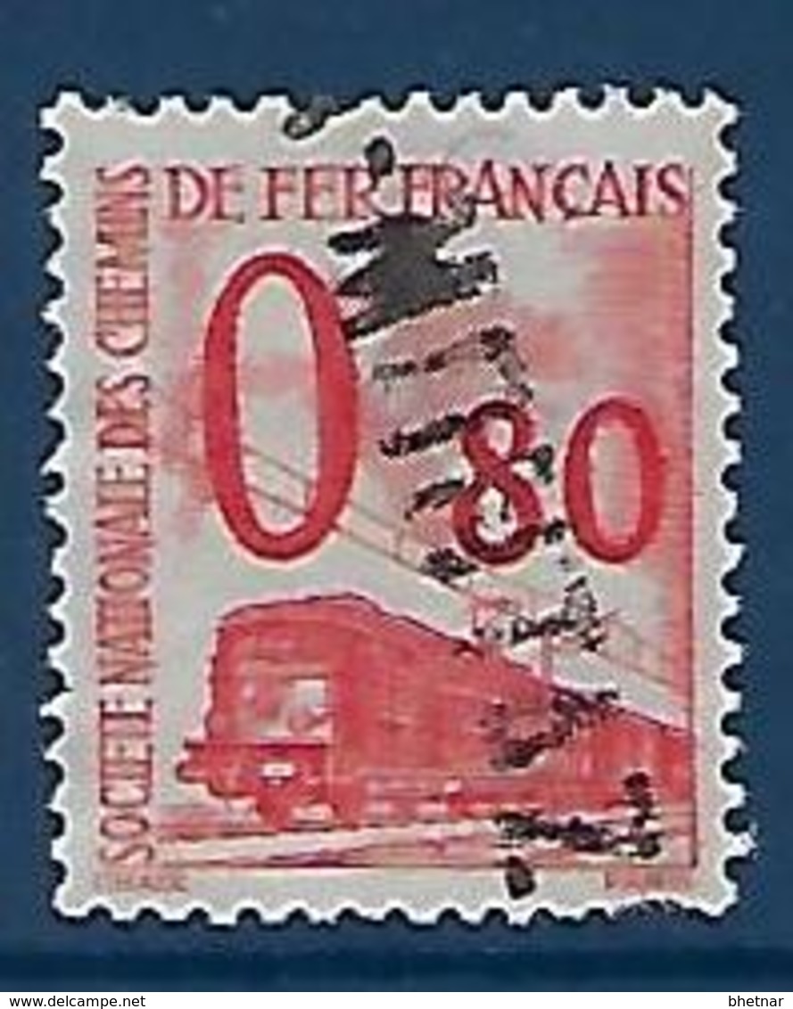 FR Petits Colis YT 39 " 80c. Rouge " 1960 Oblitéré - Used