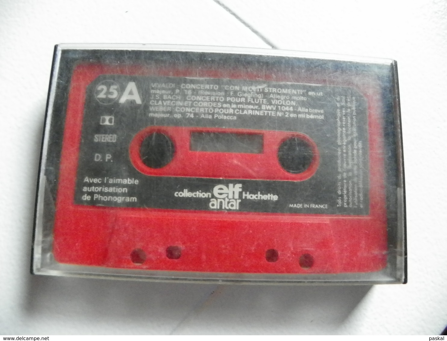 Cassette Audio ELF ANTAR - Cassettes Audio