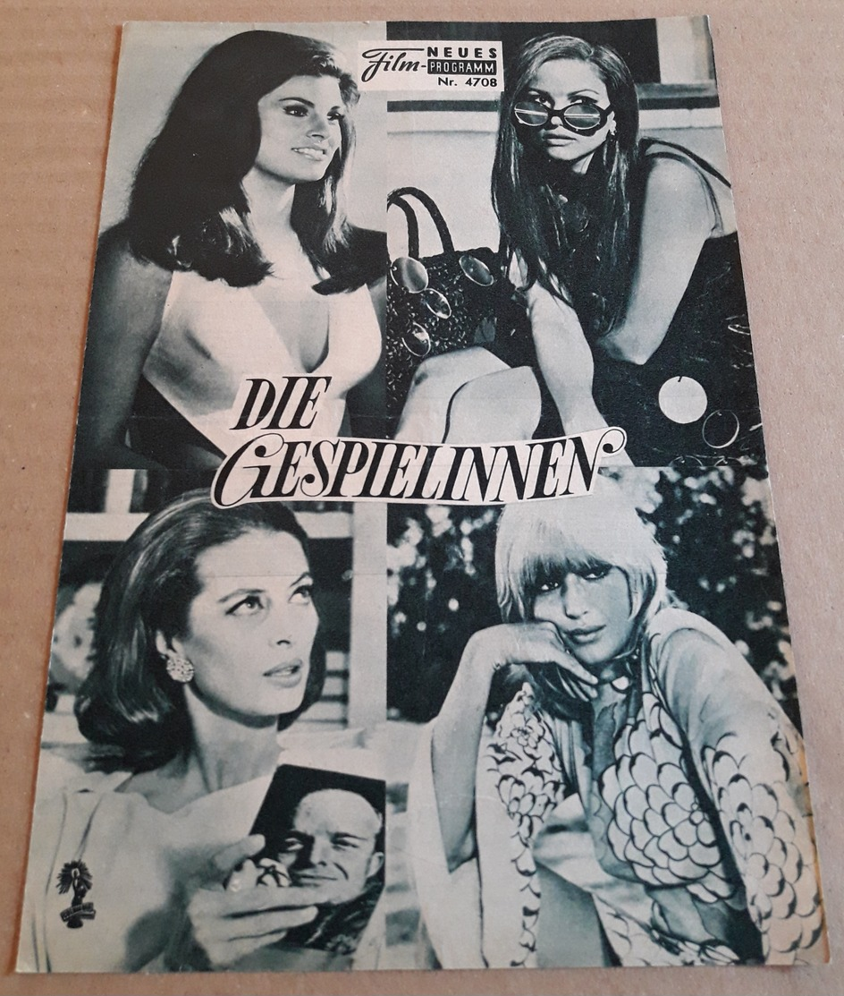 CLAUDIA CARDINALE In "Die Gespielinnen (The Queens)" Mit Raquel Welch, Monica Vitti | NFP-Filmprogramm Von 1967 | Fp0033 - Magazines