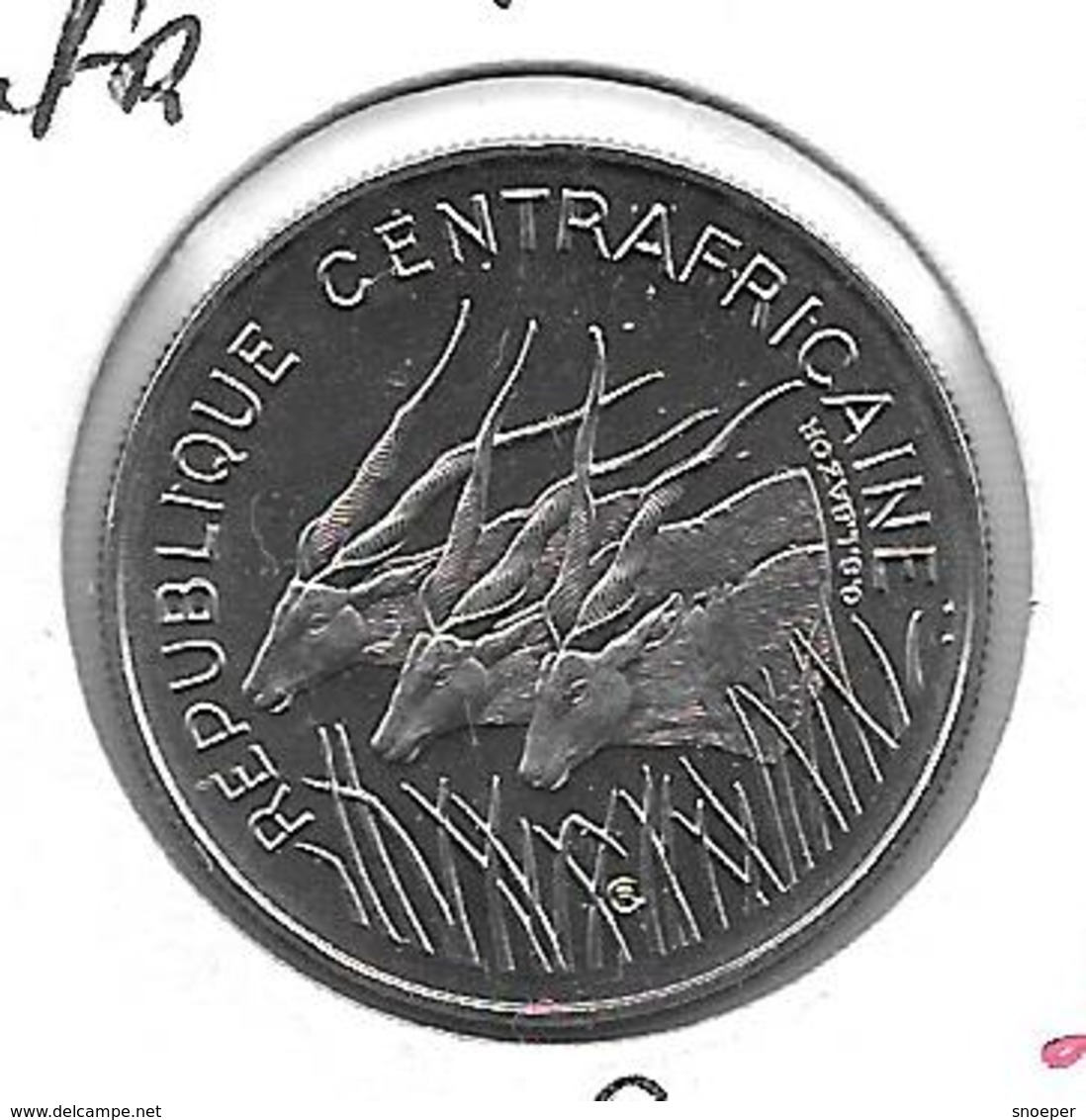*central African Republic 100 Francs 1971 Km E2  Essai !!!  Unc - Centraal-Afrikaanse Republiek