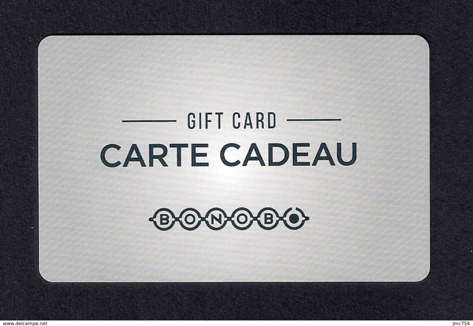 Carte Cadeau.    BONOBO.    Gift Card.   Geschenkkarte. - Cartes Cadeaux