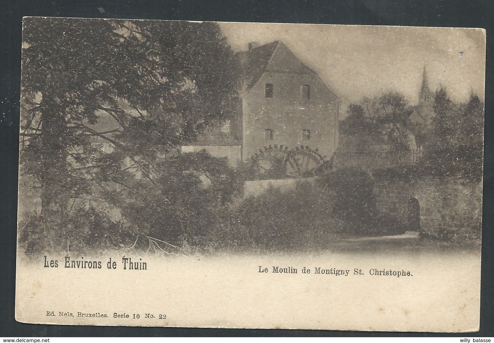 +++ CPA - Environs De THUIN - Le Moulin De MONTIGNY ST CHRISTOPHE - Nels   // - Thuin