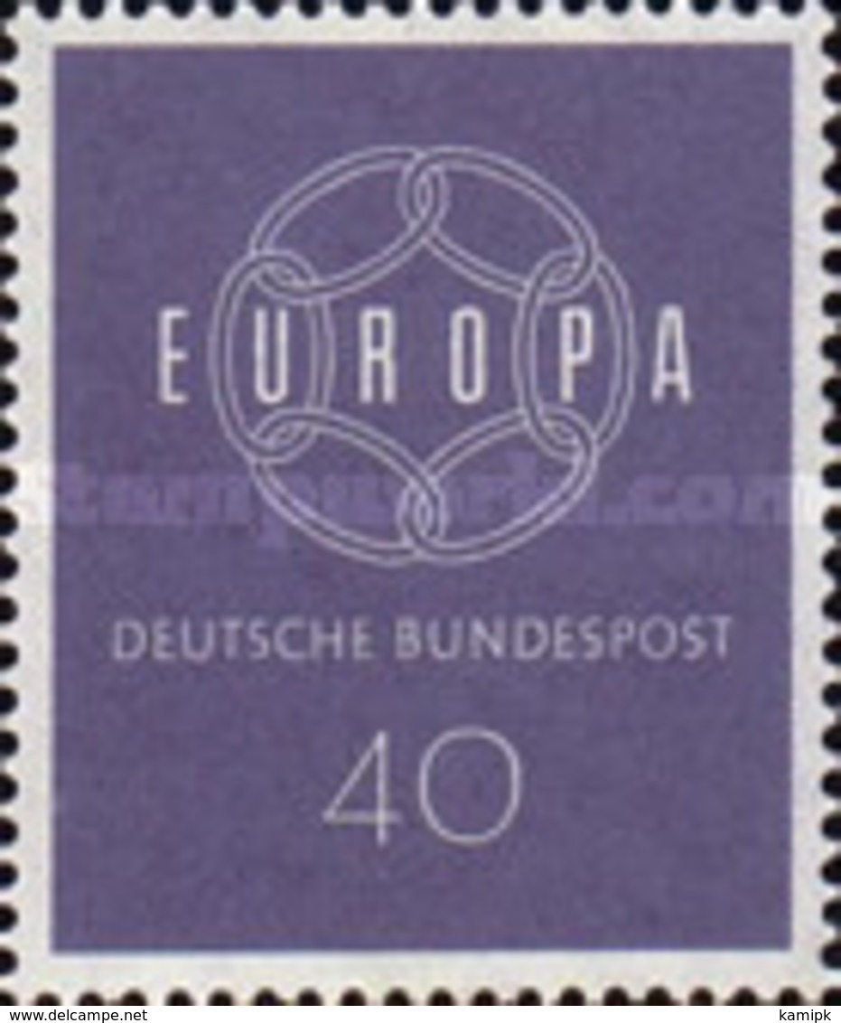 Germany - EUROPA Stamps- 1959 - Used Stamps
