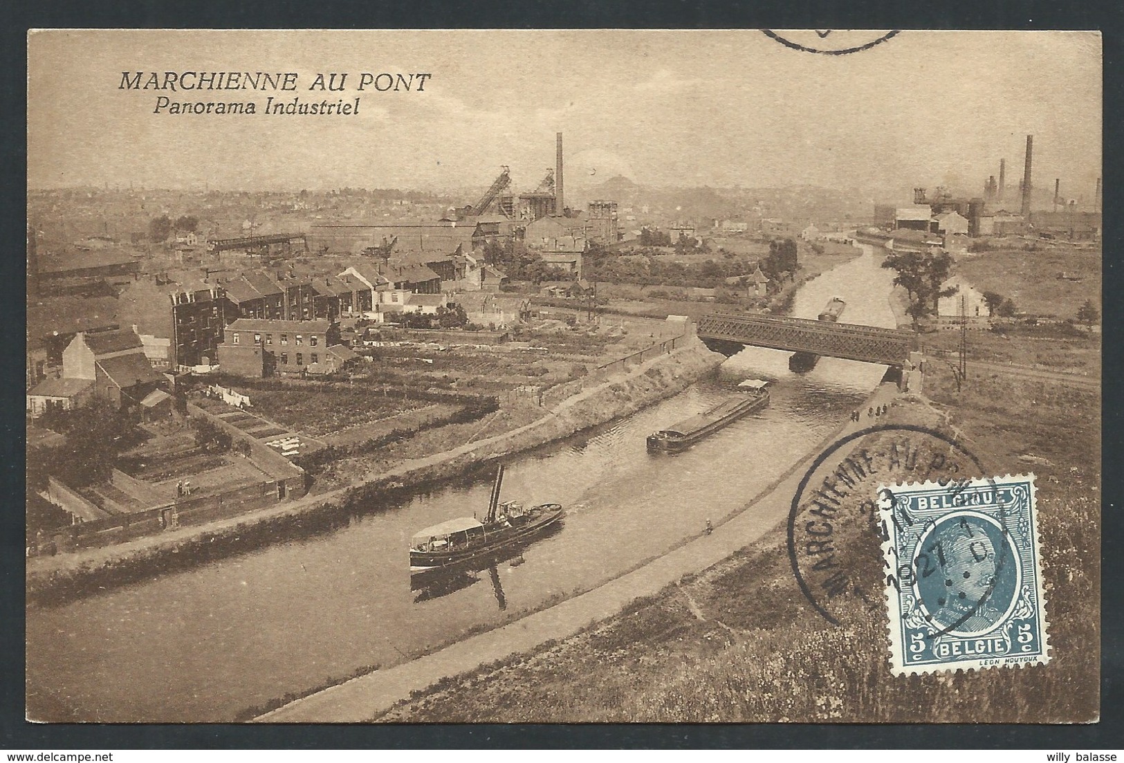 +++ CPA - MARCHIENNE AU PONT -  Panorama Industriel - Industries  // - Charleroi