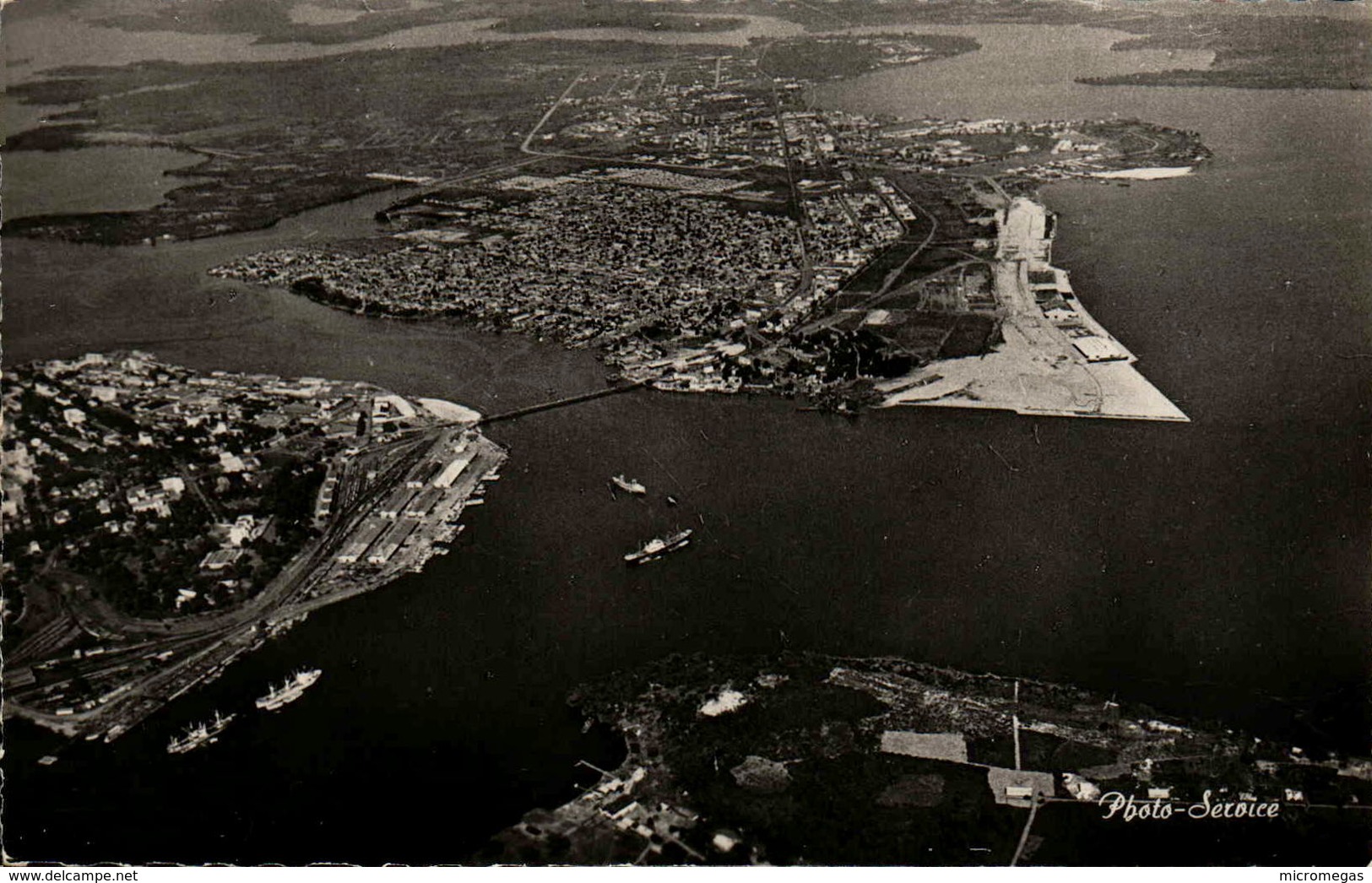 Côte-d'Ivoire - ABIDJAN - L'Ancien Et Le Nouveau Port - Côte-d'Ivoire