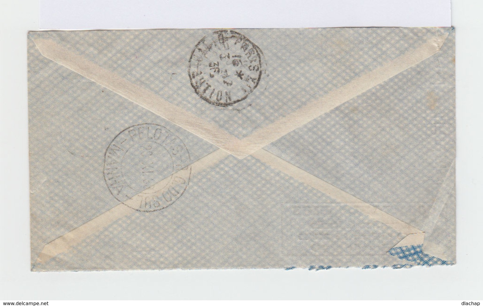 Sur Enveloppe Via Aera Recommandé Deux Timbres Dont 1 Poste Aérienne CAD Rio Grande 1936. (963) - Poste Aérienne