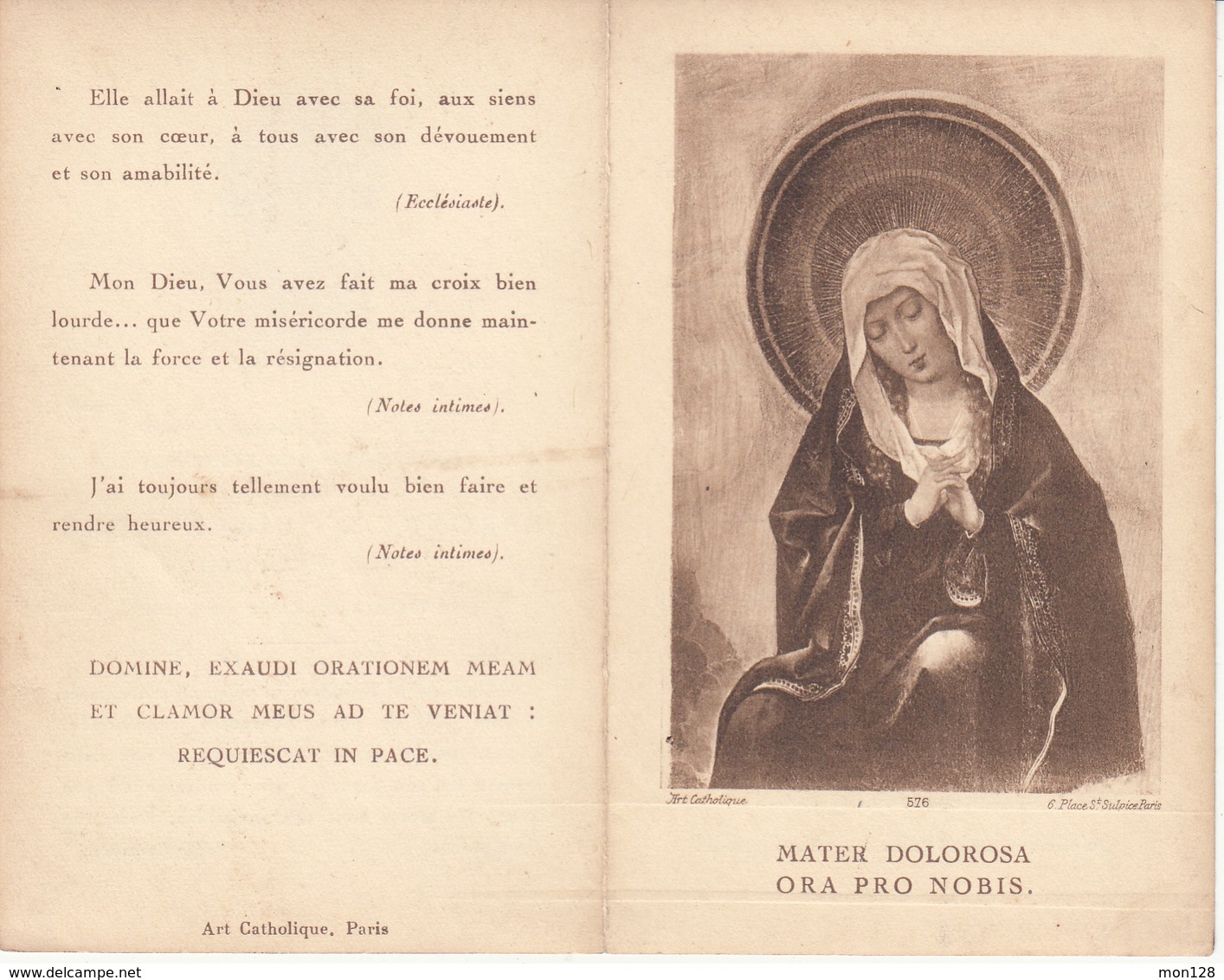 FAIRE PART DECES 8/04/1924 DE LA BARONNE D'OULLENBOURG NEE CEZANNE - Todesanzeige