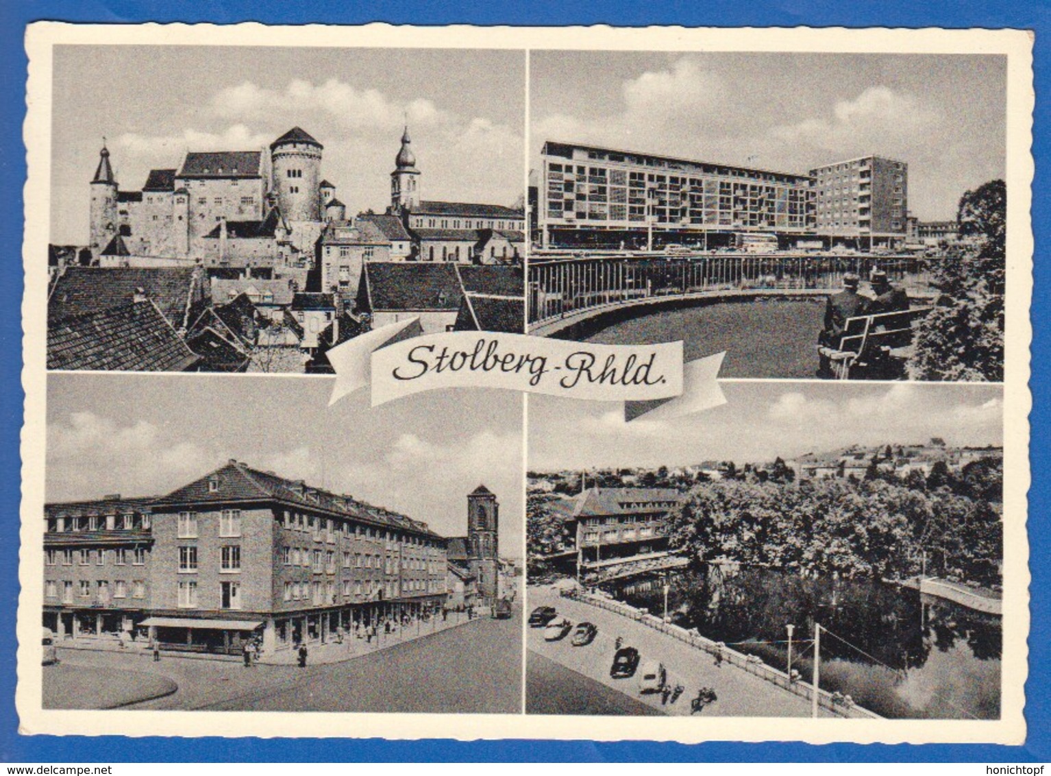 Deutschland; Stolberg Rheinland; Multibildkarte - Stolberg