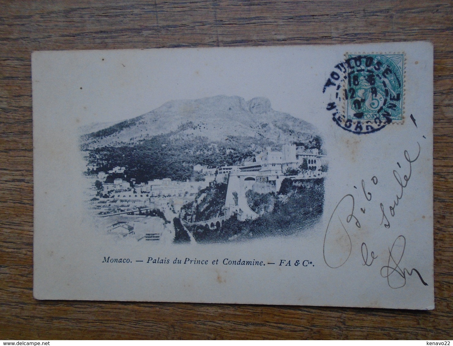 Carte Assez Rare , Monaco , Palais Du Prince Et Condamine - Palais Princier