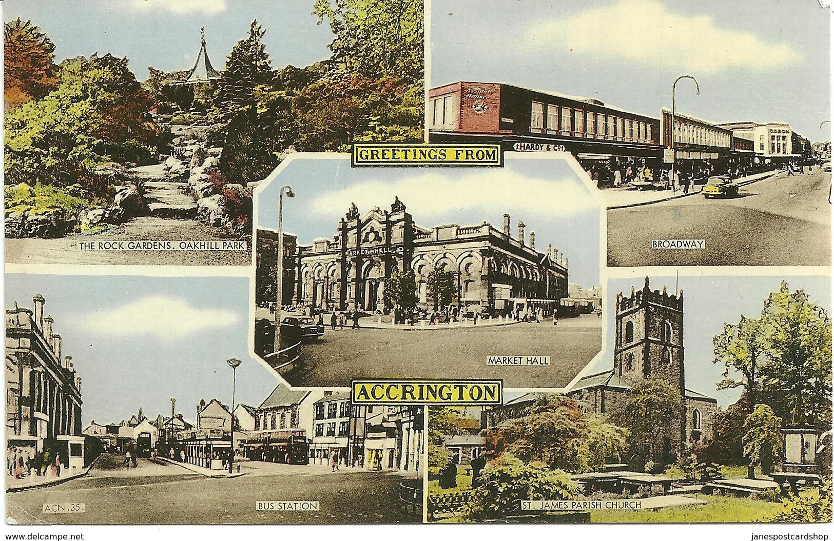 GREETINGS FROM ACCRINGTON - MULTI-VIEW - FRITHS - Other & Unclassified